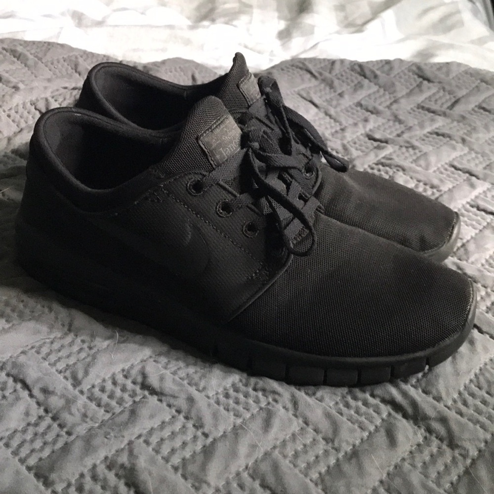 Men’s Nike Stefan Janoski Max Sneakers Black 8.5